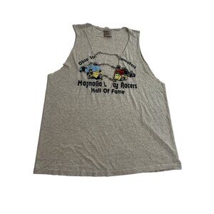 Furst of a Kind Chain LF Up-cycled Cut Tank Top in Grey